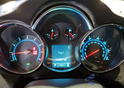 2011 Chevrolet Cruze Lt from USA, damaged, VIN 1G1PF5S93B7207023